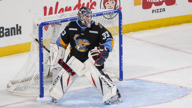 Toledo Walleye goaltender Nolan Lalonde