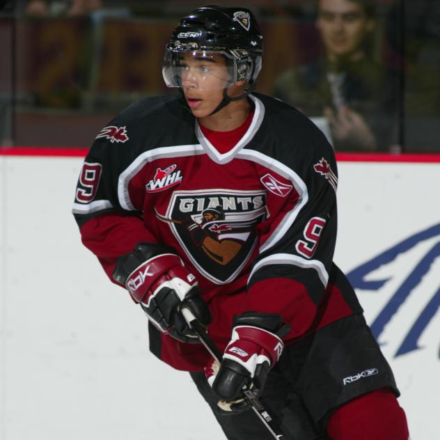 Evander Kane with the Vancouver Giants