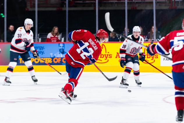 Spokane Chiefs center Gavin Burcar
