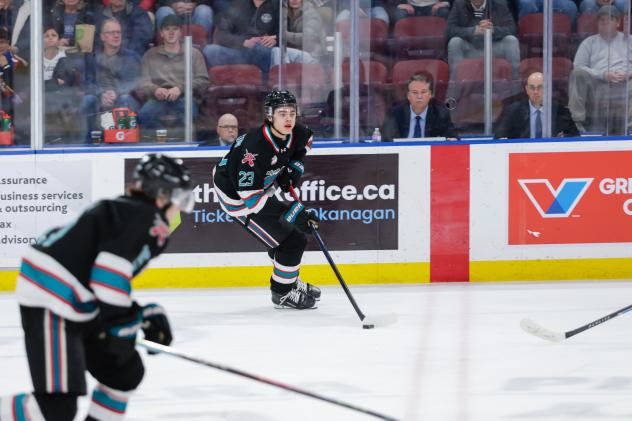 Kelowna Rockets centre Hayden Paupanekis