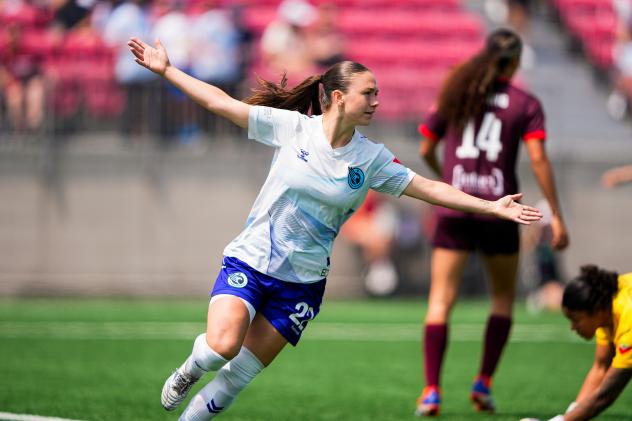 Ottawa Rapid FC striker DB Pridham