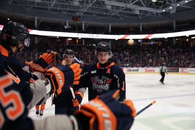 Flint Firebirds center Jimmy Lombardi