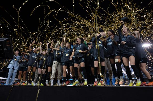 NJ/NY Gotham FC Celebrates NWSL Championship Win