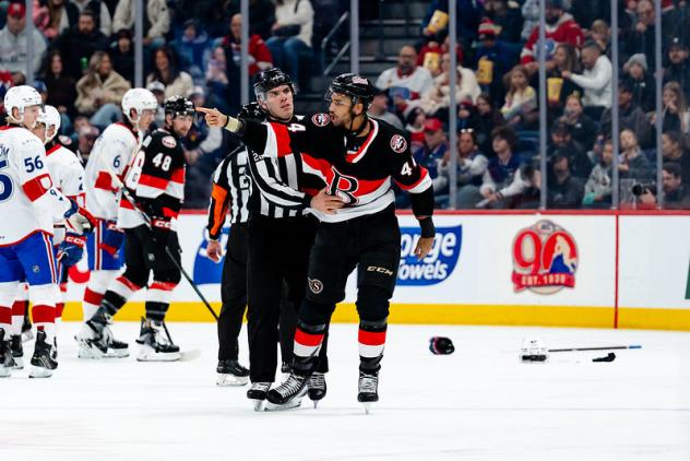 Belleville Senators defenceman Djibril Touré is ready to go