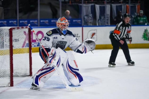 Worcester Railers goaltender Henrik Tikkanen