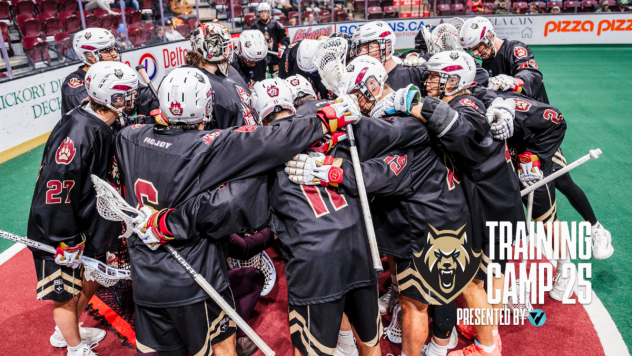 Oshawa Firewolves huddle