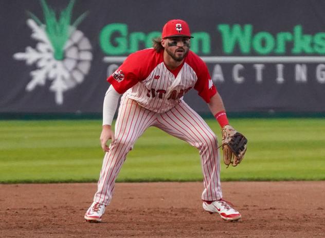 Ottawa Titans infielder AJ Wright