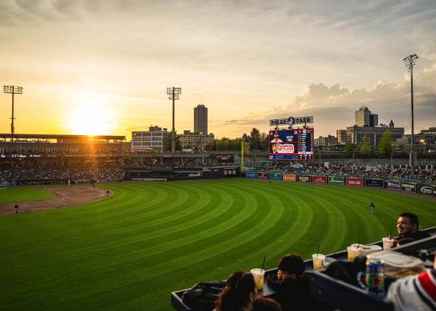 Polar Park, home of the Worcester Red Sox