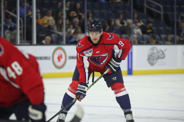 South Carolina Stingrays defenseman Reilly Webb