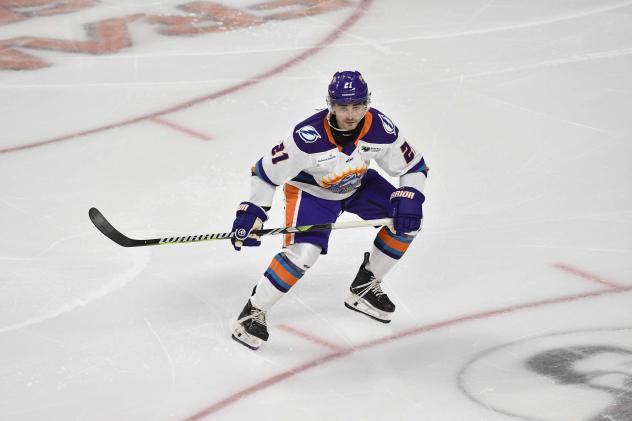 Defenseman Nick Anderson with the Orlando Solar Bears