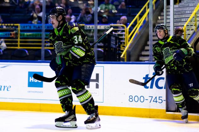 Florida Everblades forward Jesse Lansdell