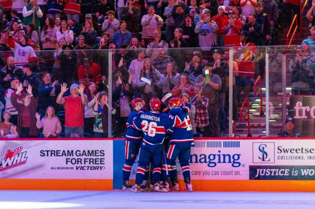 Spokane Chiefs on game night