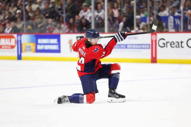 South Carolina Stingrays defenseman Connor Moore