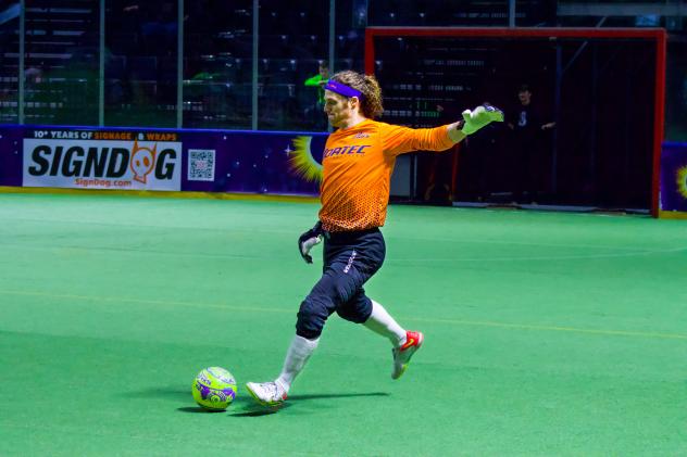 Tacoma Stars goalkeeper Danny Waltman