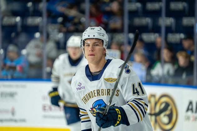 Springfield Thunderbirds forward Aleksanteri Kaskimaki