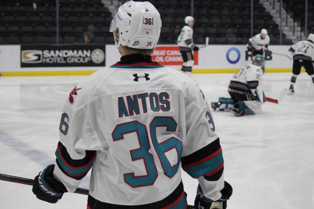 Kelowna Rockets' Dallin Antos