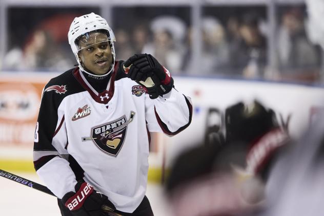 Vancouver Giants' Aaron Obobaifo