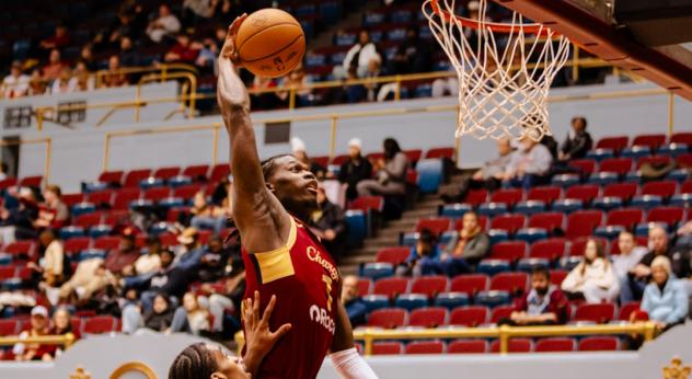 Cleveland Charge's Chris Livingston in action