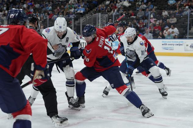 South Carolina Stingrays battle the Jacksonville Icemen