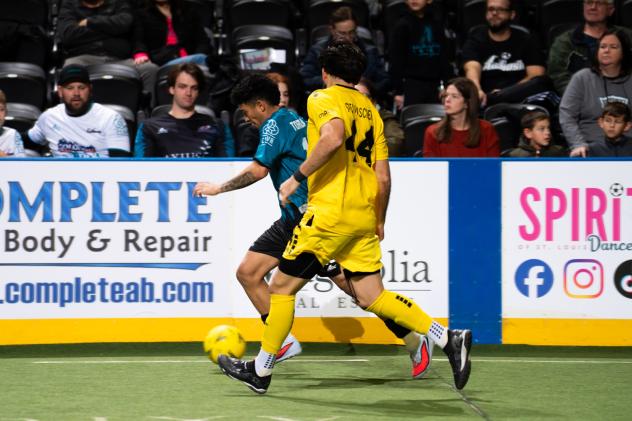 St. Louis Ambush with possession vs. the Milwaukee Wave