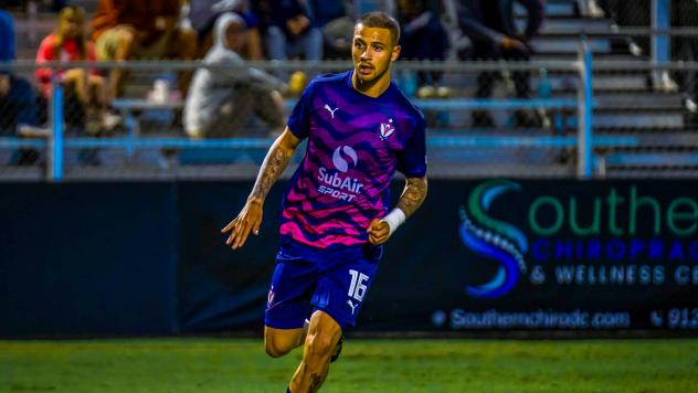South Georgia Tormenta FC midfielder Mason Tunbridge