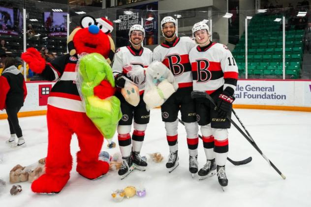 Belleville Senators Teddy Bear Toss