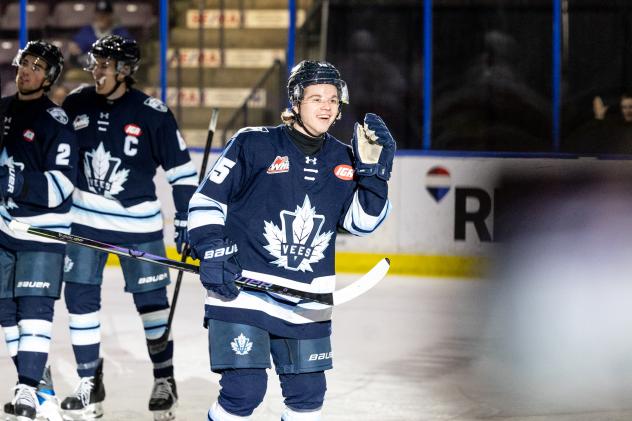 Penticton Vees defenceman Jiri Kamas