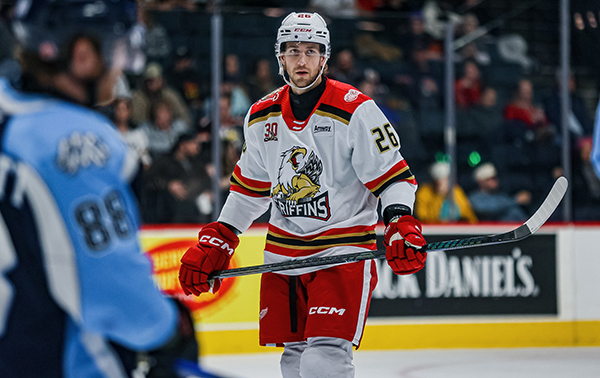 Grand Rapids Griffins forward Chad Hillebrand