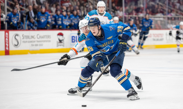 Springfield Thunderbirds right wing Matt Luff