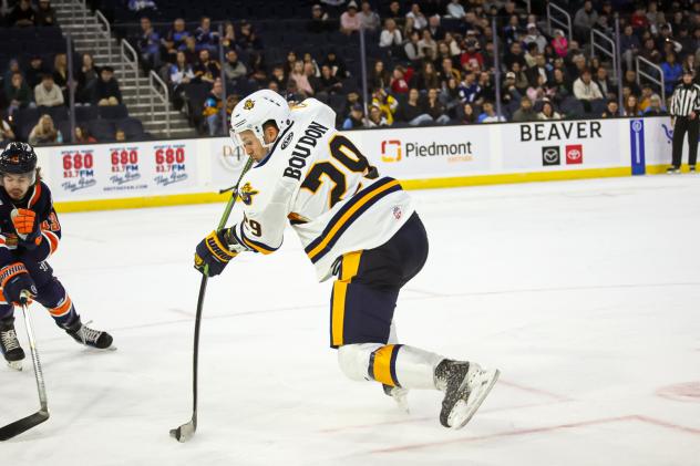 Atlanta Gladiators forward Louis Boudon