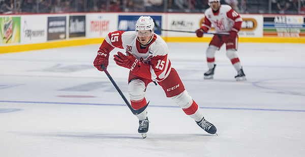 Grand Rapids Griffins center Sheldon Dries