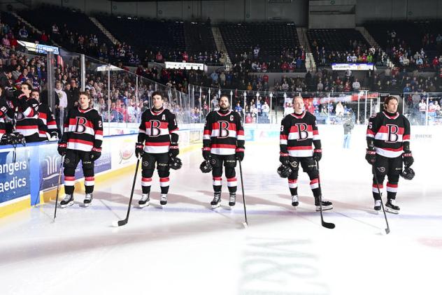 Belleville Senators pregame lineup