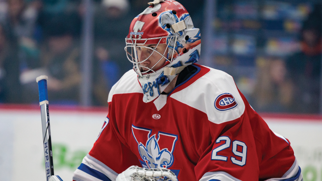 Trois-Rivières Lions goaltender Hunter Jones
