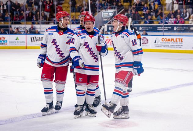 Kitchener Rangers share a laugh