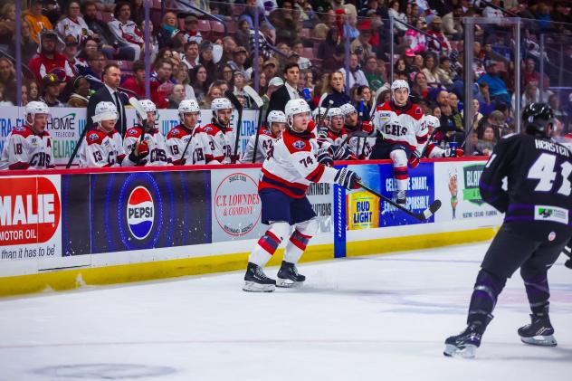 South Carolina Stingrays defenseman Connor Moore