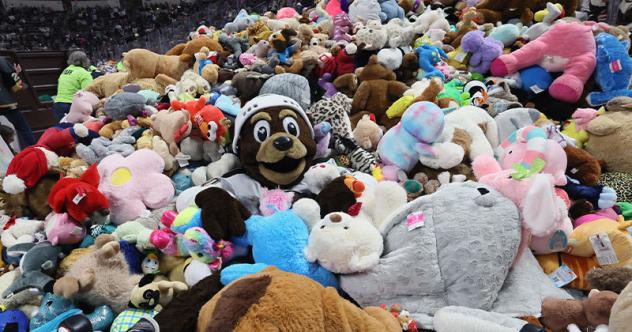 Hershey Bears Teddy Bear Toss