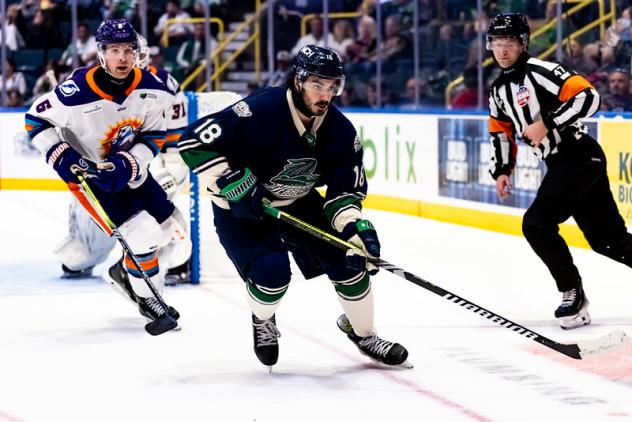Florida Everblades forward Ben Brar