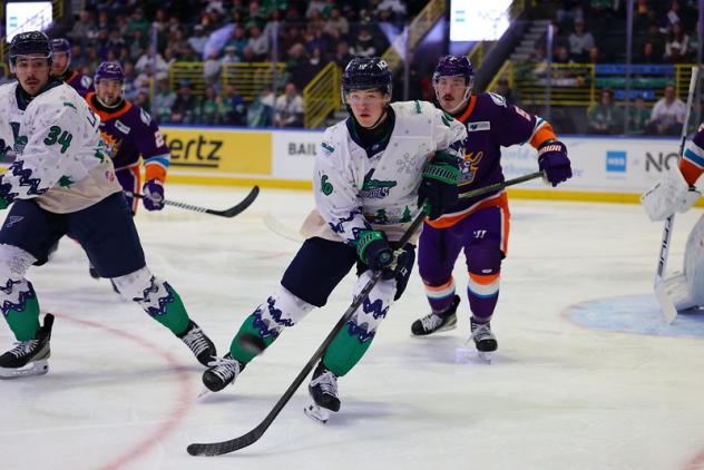 Florida Everblades forward Tarun Fizer