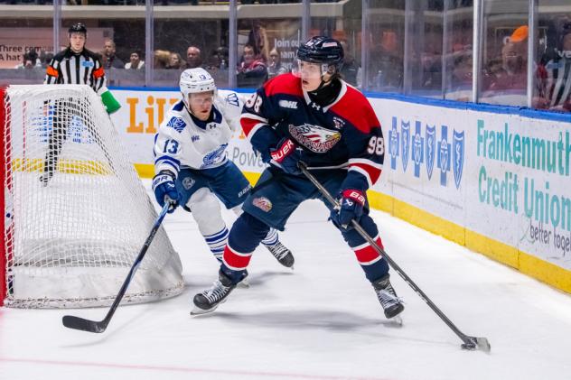 Saginaw Spirit right wing Nikita Klepov