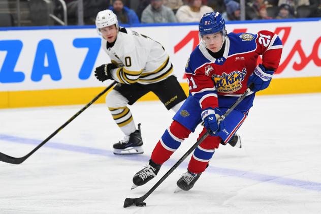 Forward Joe Iginla with the Edmonton Oil Kings