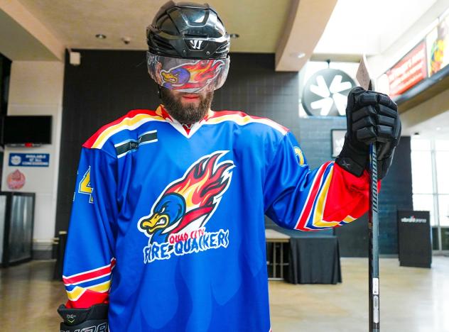 Quad City Fire Quackers jersey