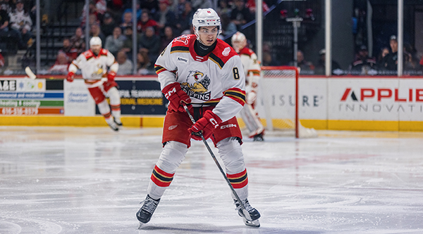 Grand Rapids Griffins defenseman Shai Buium