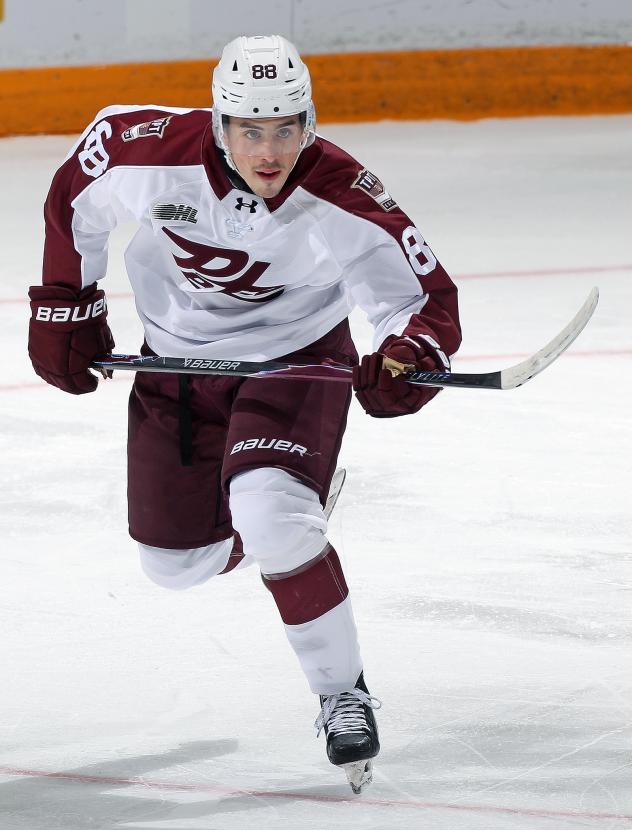 Peterborough Petes defenceman Blake Gowan