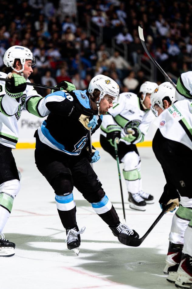 Atlanta Gladiators' Carson Denomie on game night