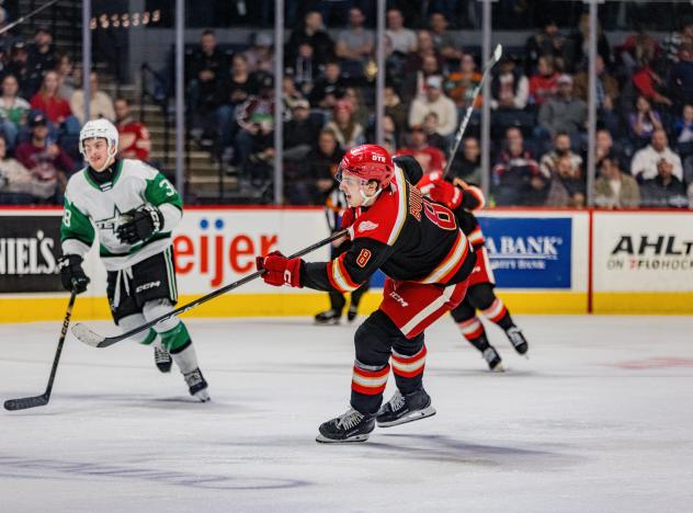 Grand Rapids Griffins' Shai Buium in action