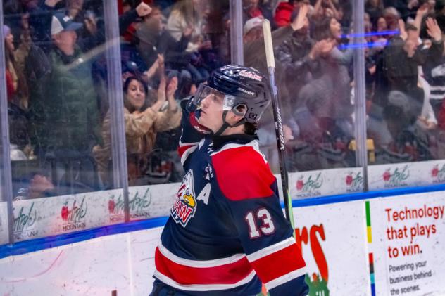 Saginaw Spirit center Carson Harmer