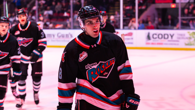 Kelowna Rockets defenseman Gabriel Guilbault