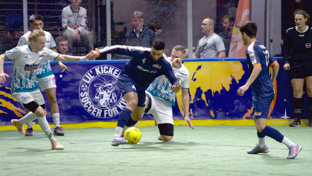 St. Louis Ambush defend against the Tacoma Stars