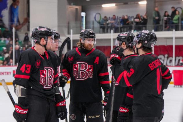 Belleville Senators huddle