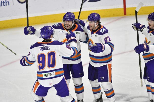Orlando Solar Bears celebration